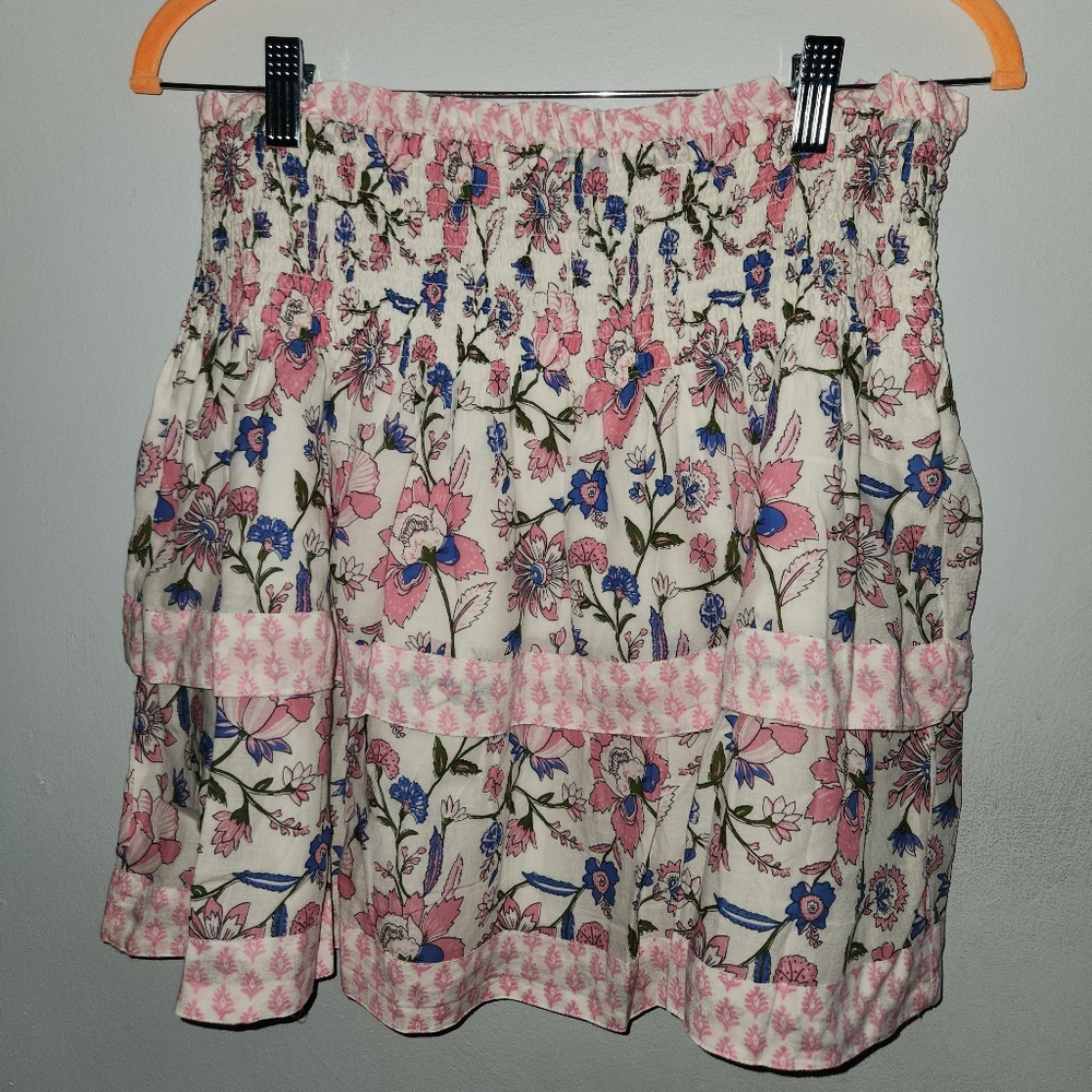 Vineyard Vines Nellie Smocked Mini Tiered Ruffled Thalia Floral 4/6 - Picture 7 of 7